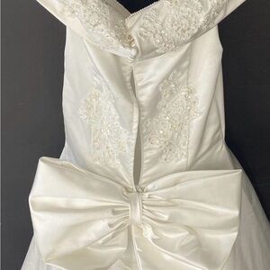 Vintage Wedding Dress Mori Lee Size 10